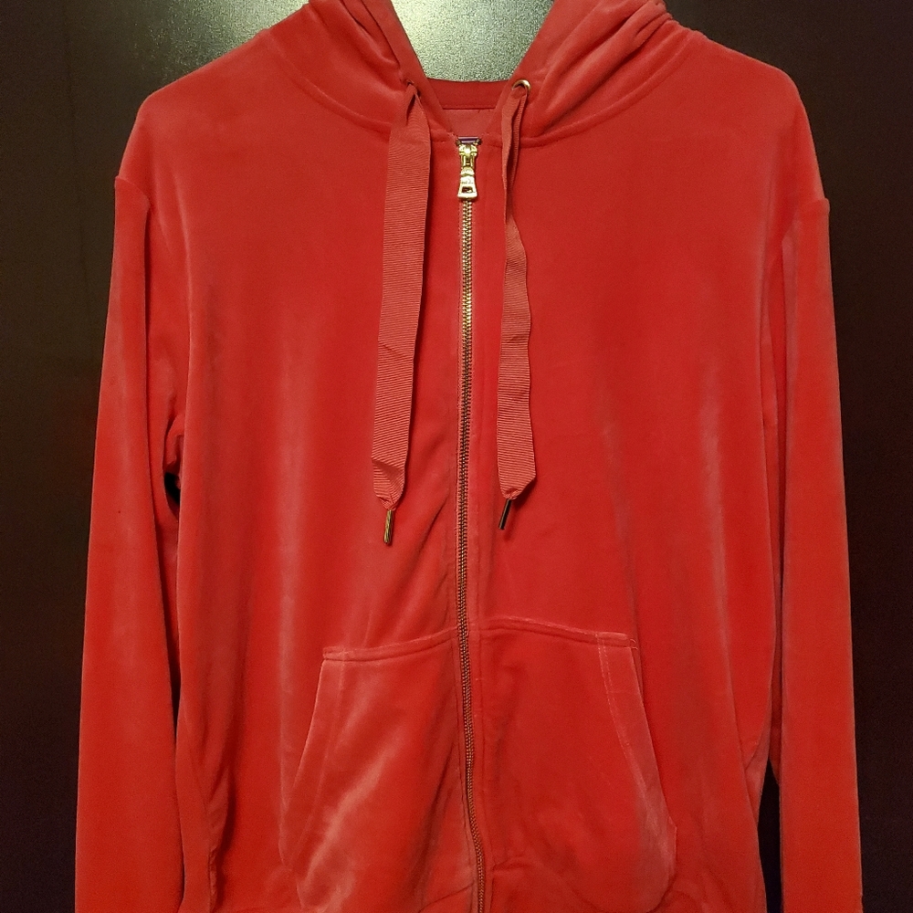 Bright pink. FILAS jacket. Very soft.